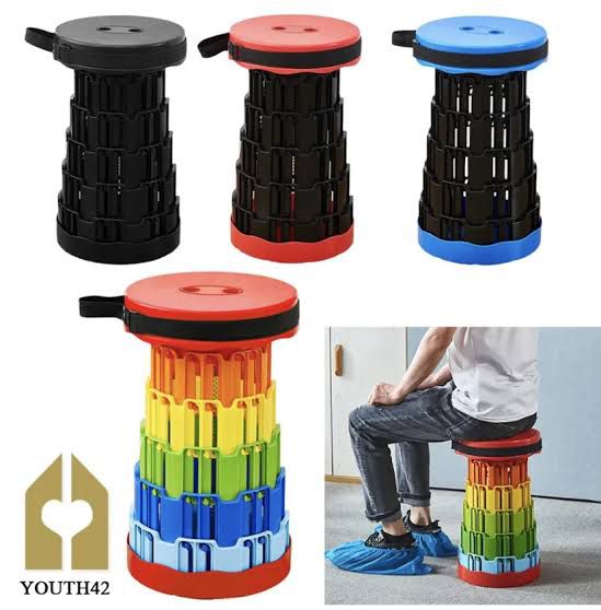 Portable Telescopic Folding Chair – Compact & Strong