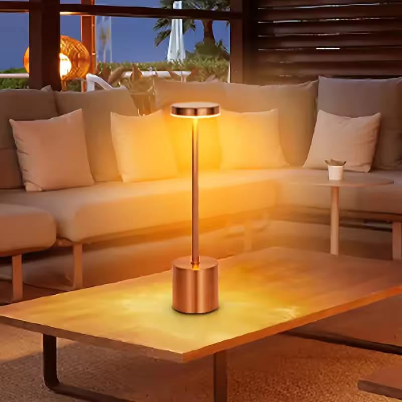 Modern LED Desk Lamp with Touch Control & USB Rechargeable