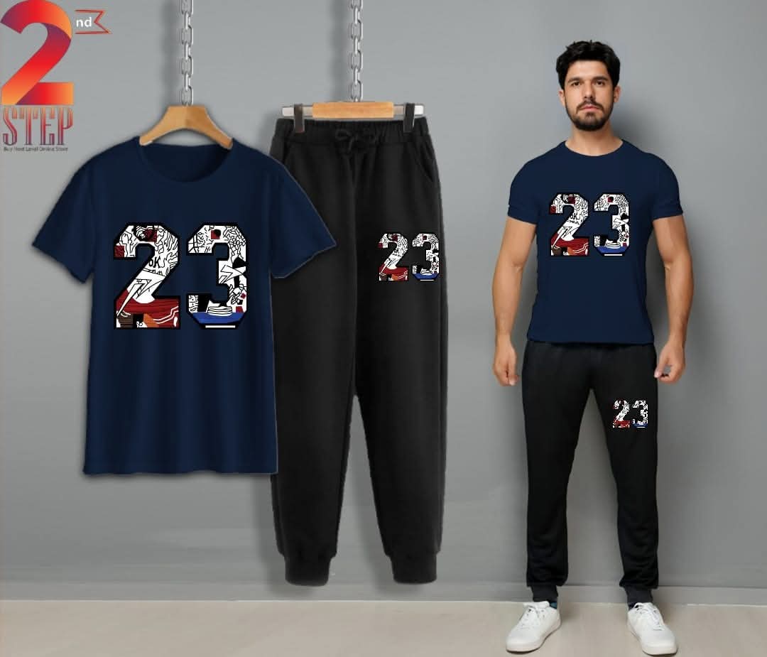 Summer Tracksuit – T-Shirt & Trouser Set
