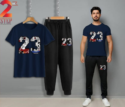 Summer Tracksuit – T-Shirt & Trouser Set
