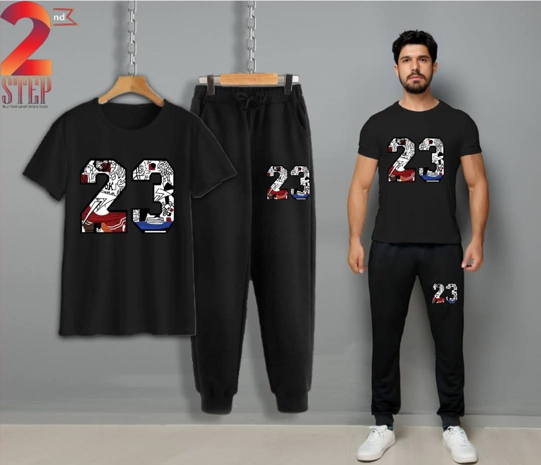 Summer Tracksuit – T-Shirt & Trouser Set