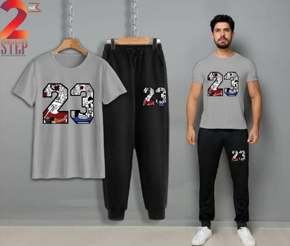 Summer Tracksuit – T-Shirt & Trouser Set