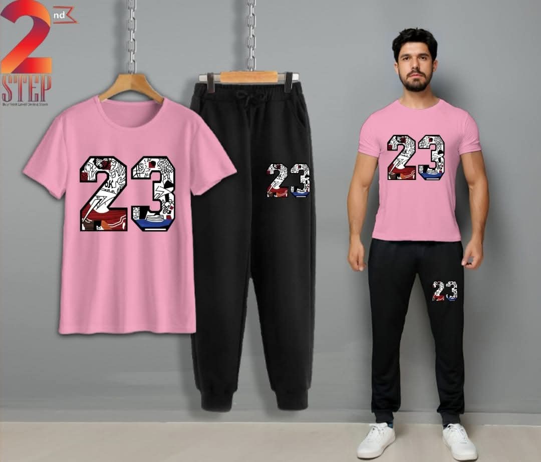 Summer Tracksuit – T-Shirt & Trouser Set