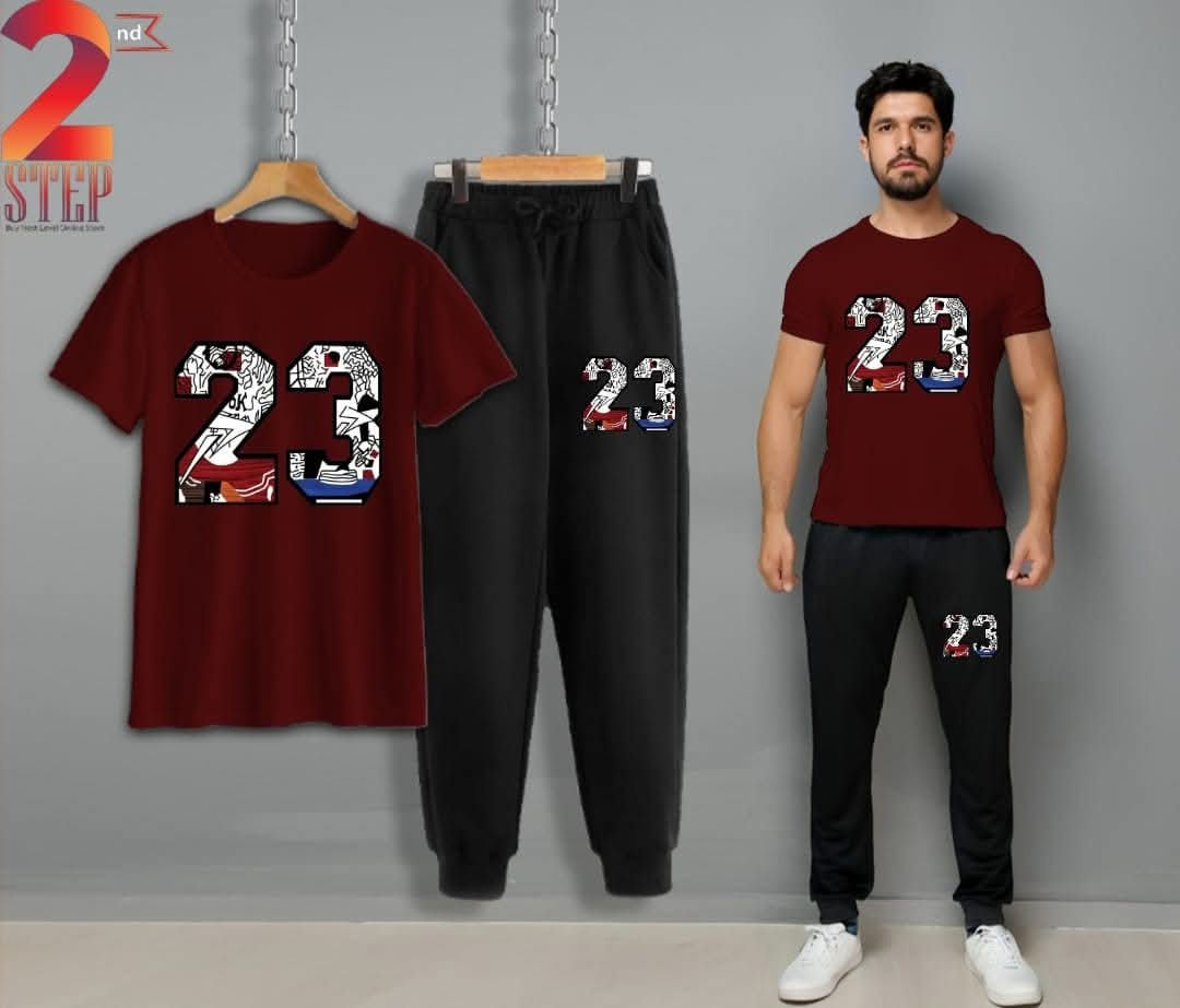 Summer Tracksuit – T-Shirt & Trouser Set