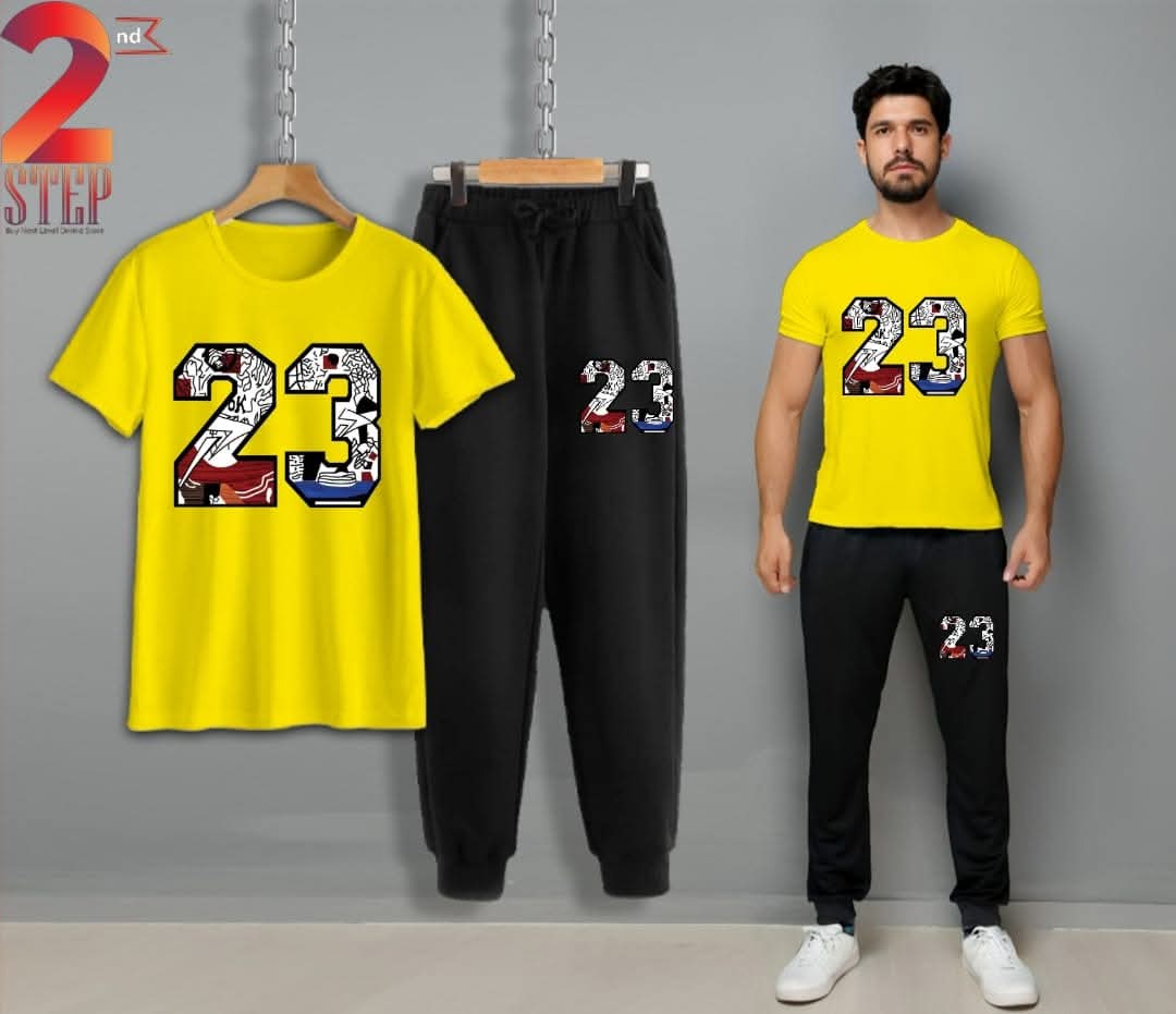Summer Tracksuit – T-Shirt & Trouser Set
