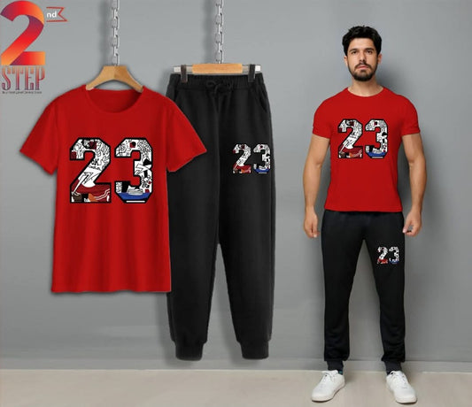 Summer Tracksuit – T-Shirt & Trouser Set