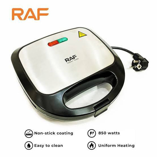 Sandwich Maker 4 Slice R.237S – Stainless Steel Top, Dual Heating, 850W
