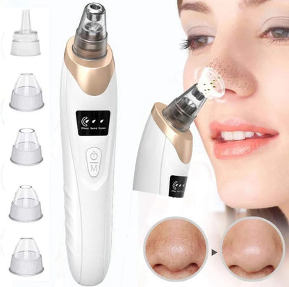 5 in 1 Blackhead remover | Derma Suction | Rechargeable