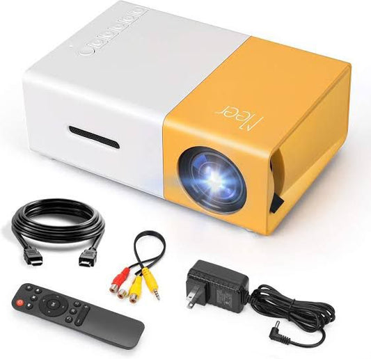 Mini Portable LED Projector with HDMI & USB