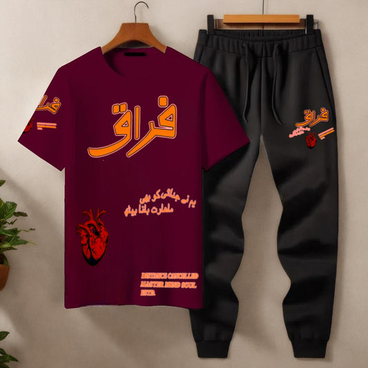 Men’s 2-Piece Tracksuit (T-Shirt & Trouser)