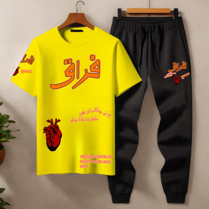 Men’s 2-Piece Tracksuit (T-Shirt & Trouser)