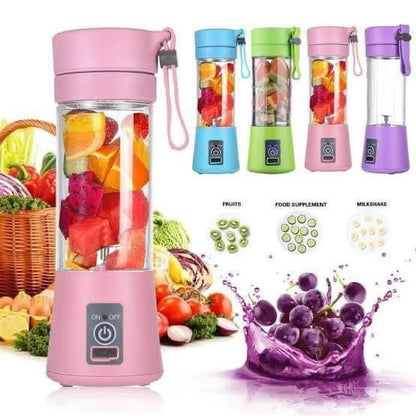 Multifunction Rechargeable USB Portable Electric Juicer – Random Colors