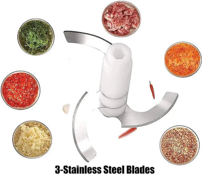 Vegetable Push Chopper – 1.5L Capacity (Box Packing)