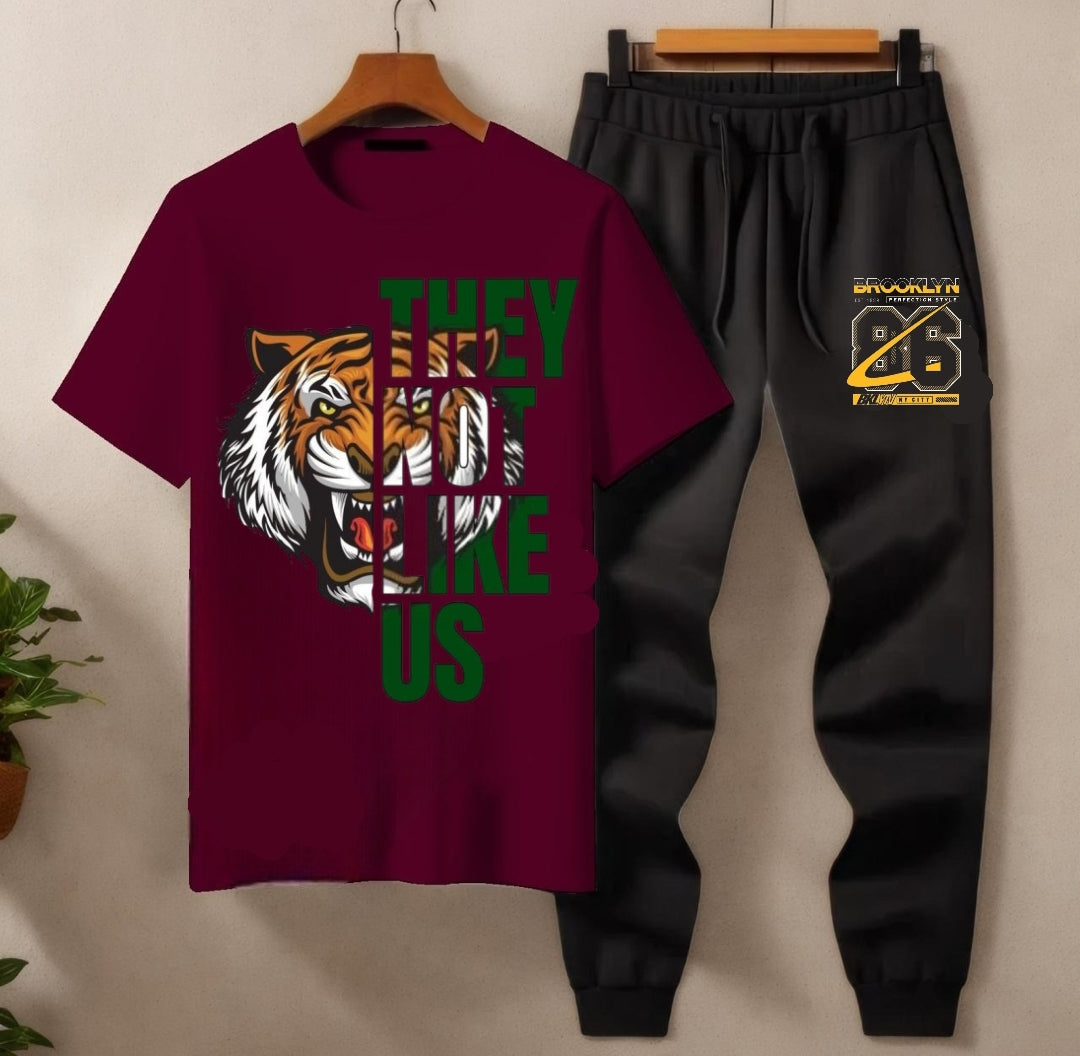 Summer Tracksuit – T-Shirt & Trouser Set