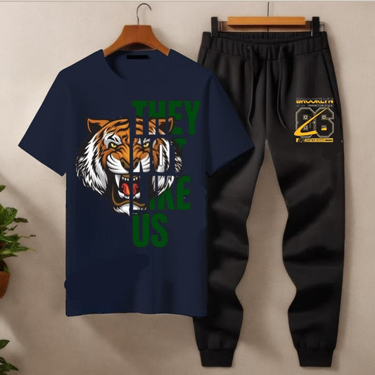 Summer Tracksuit – T-Shirt & Trouser Set