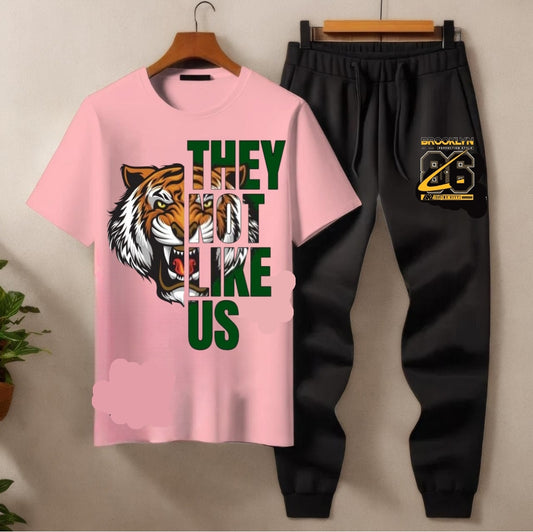 Summer Tracksuit – T-Shirt & Trouser Set
