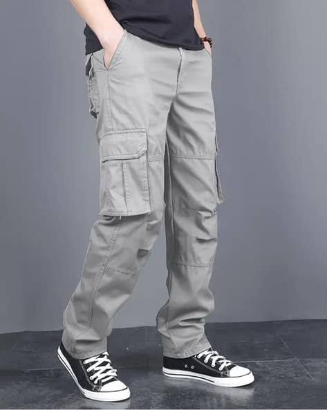 Grey Cargo Pant – 6 Pocket Design