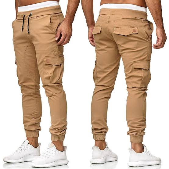 Lite Brown Cargo Pant – 6 Pocket Design
