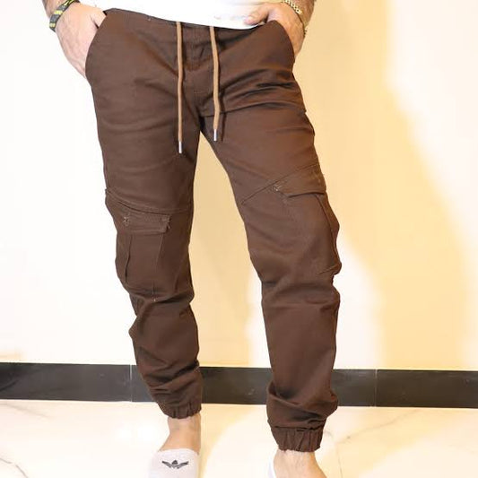 Brown Cargo Pant – 6 Pocket Design