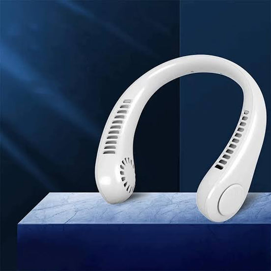 Portable Rechargeable Neck Fan – Hands-Free Bladeless Cooling